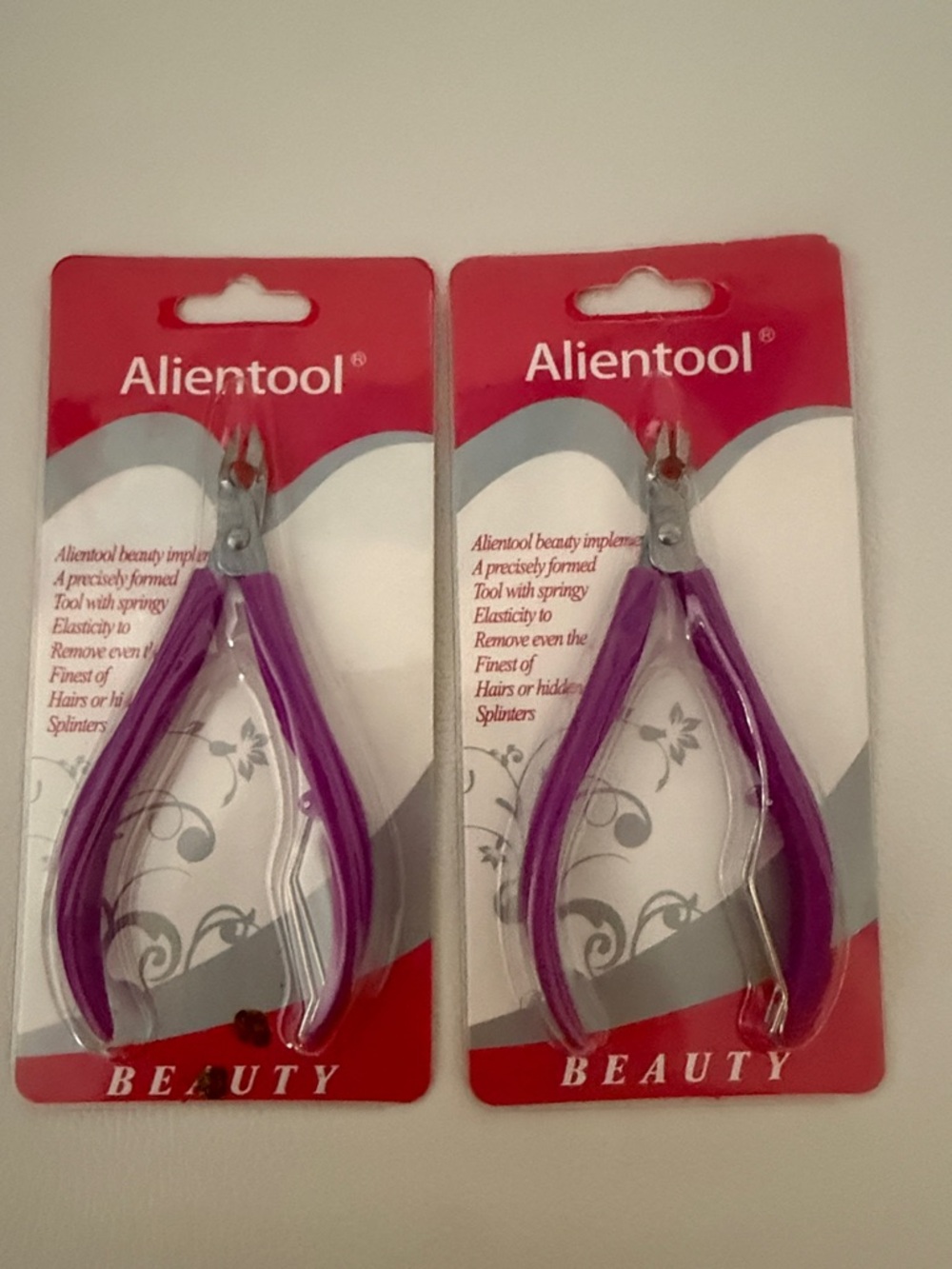 Purple Cuticle Nippers – Professional Nail Tool